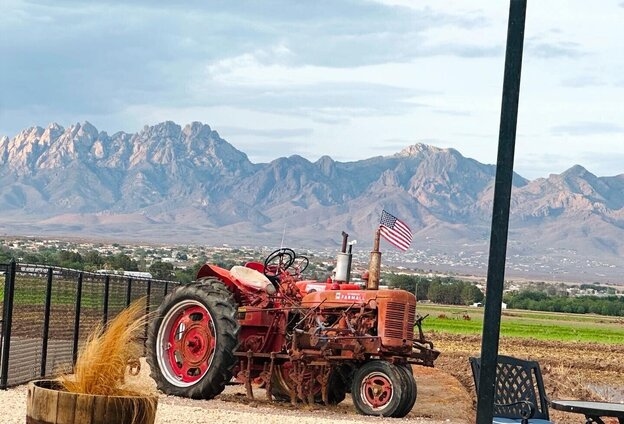 Image of an active working farm at a Harvest Hosts location