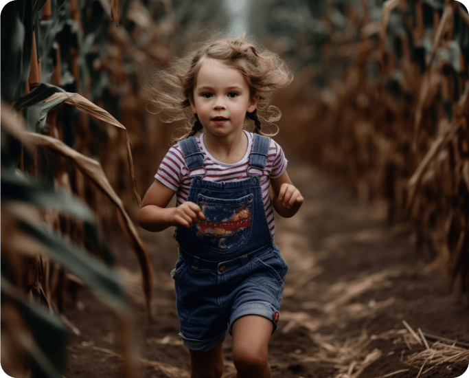 Image of a fun corn maze adventure at a Harvest Hosts location