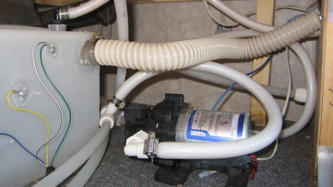 Water pump maintenance