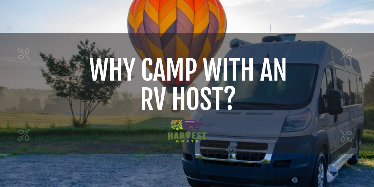 Why Camp with an RV Host?