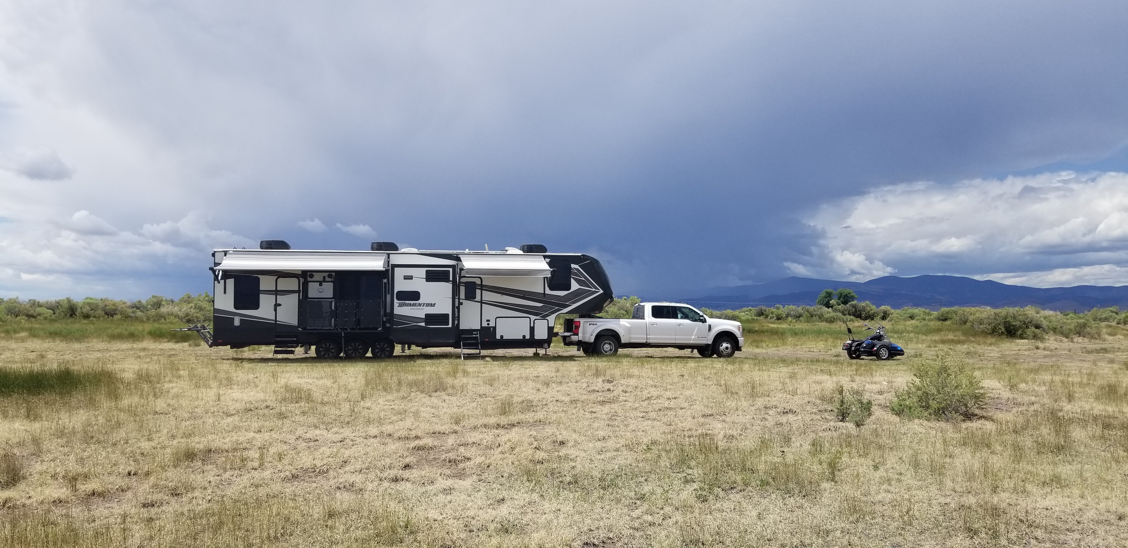 How We Travel with Two Motorcycles and an RV