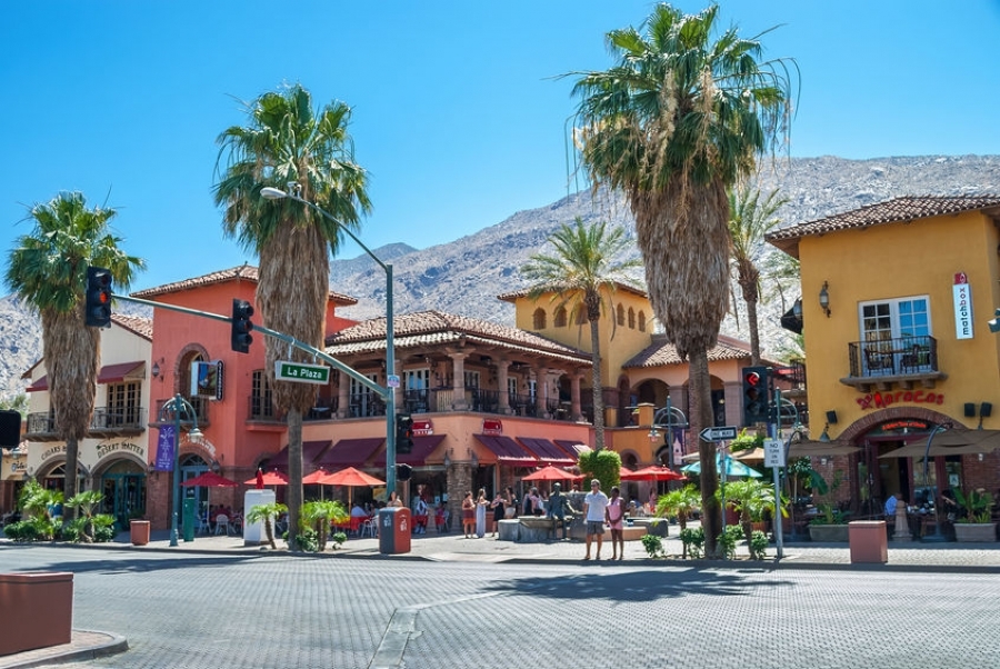 Visit sunny Palm Springs, California for warm desert fun year round.