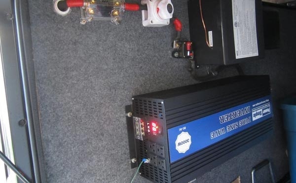 A power inverter is super helpful for your RV's off-grid set-up.