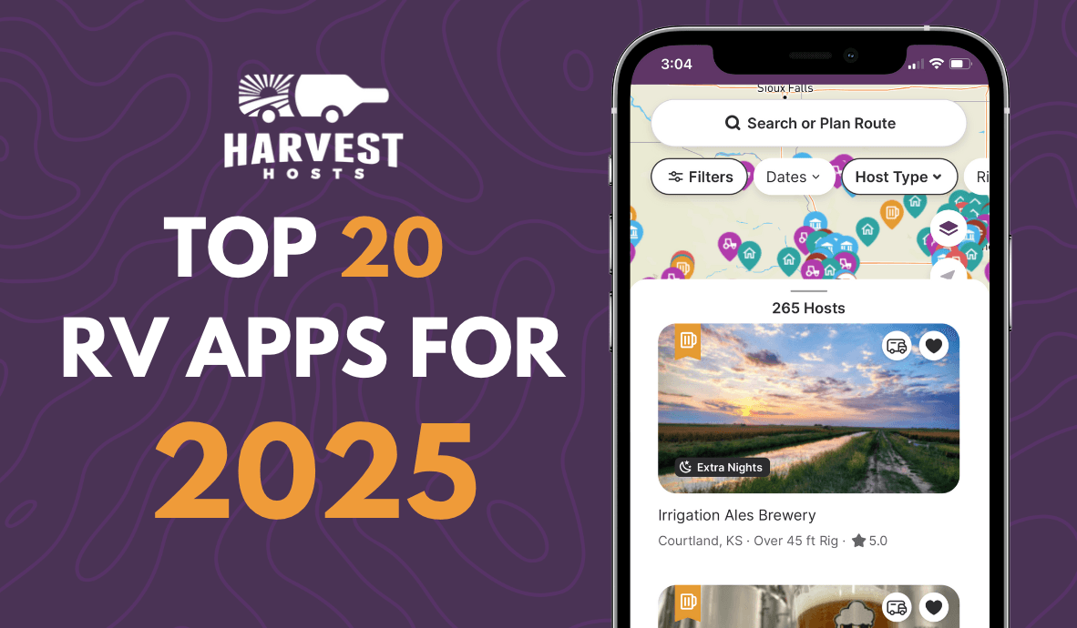 Top 20 RV Apps for 2025