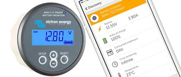 A battery monitor can be useful for determining how much output your solar set-up will require.