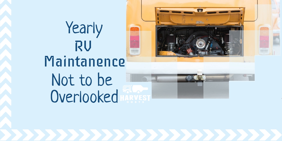 Yearly RV Maintenance Not to Overlook