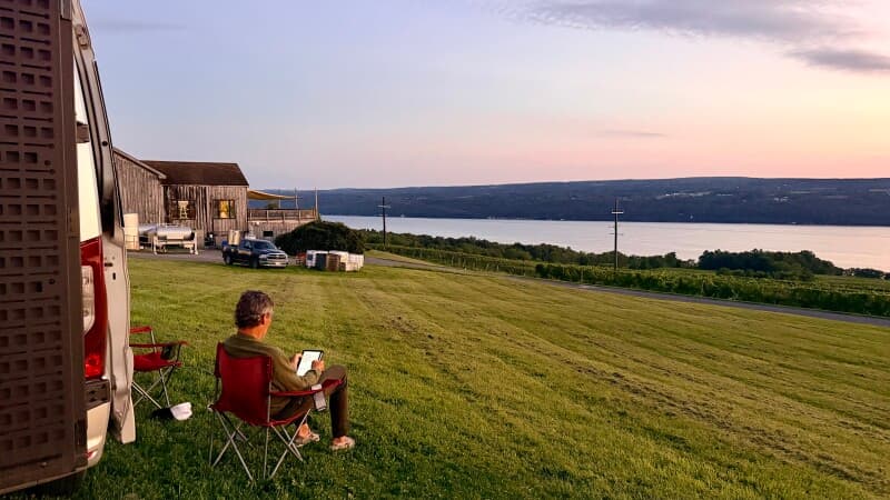 Winery stay at Historic Finger Lakes Lakeside Winery