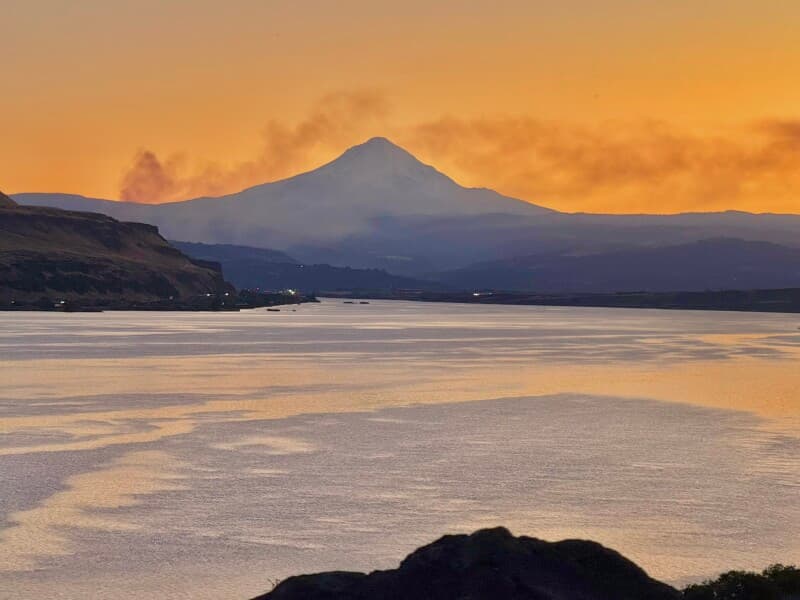 Winery stay at Columbia Gorge Bluff Winery