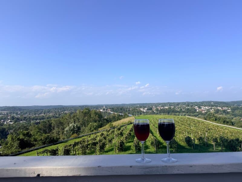 Winery stay at Hilltop Winery & Tavern Experience