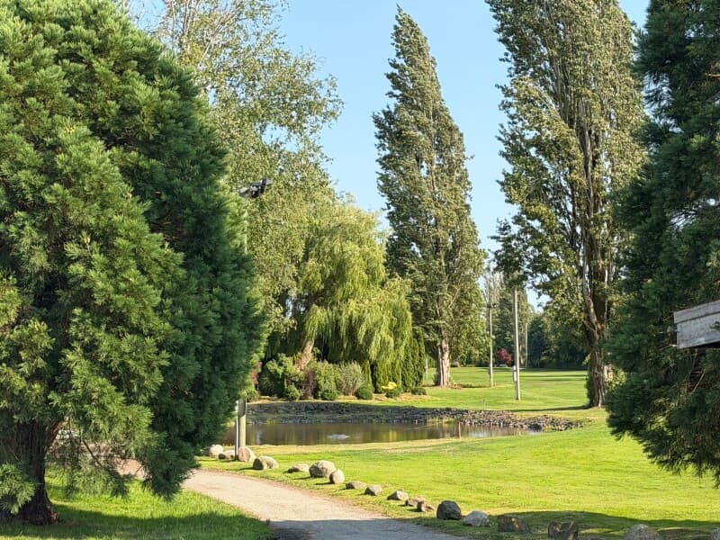 Golf Course stay at Harvest Hosts Golf
