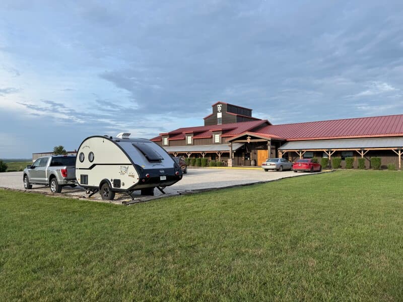 Brewery stay at Heritage Rye Whiskey Distillery