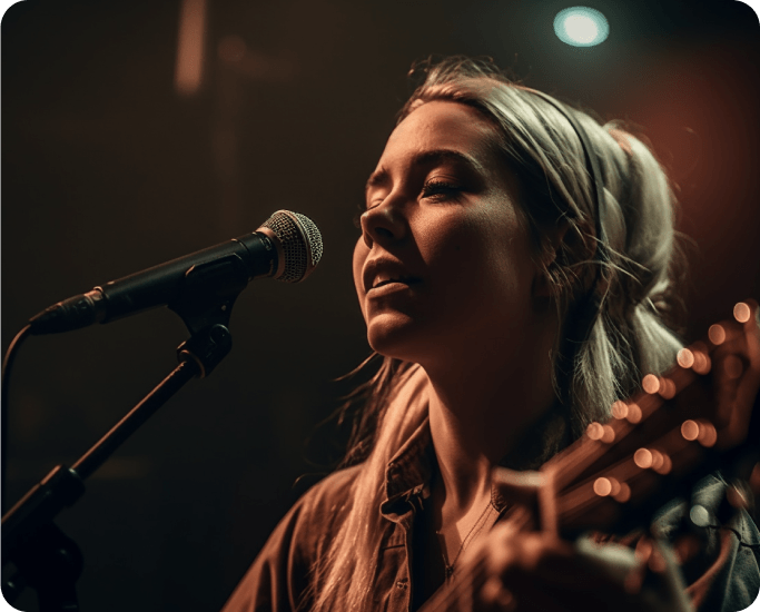 Image of a live music concert at a Harvest Hosts location