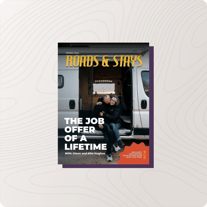 Cover of Roads and Stays Magazine, Spring 2024